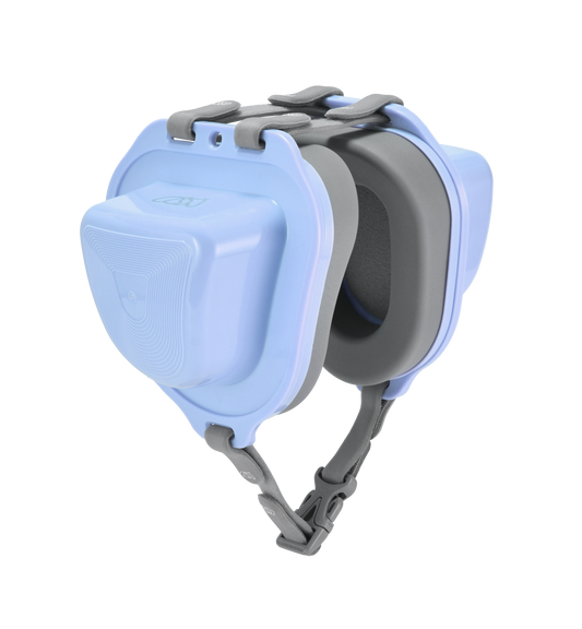 【Coming Soon】Petsear DE-01 EasyFit Noise-Reduction Dog & Cat Earmuffs - Airplane Travel, Blue Pet Headphones