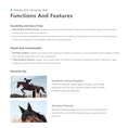 Load image into Gallery viewer, functions and features of horse ear net
