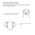 Load image into Gallery viewer, Step-by-step guide demonstrating how to properly fit pet ear muffs，Shows correct alignment for optimal noise protection
