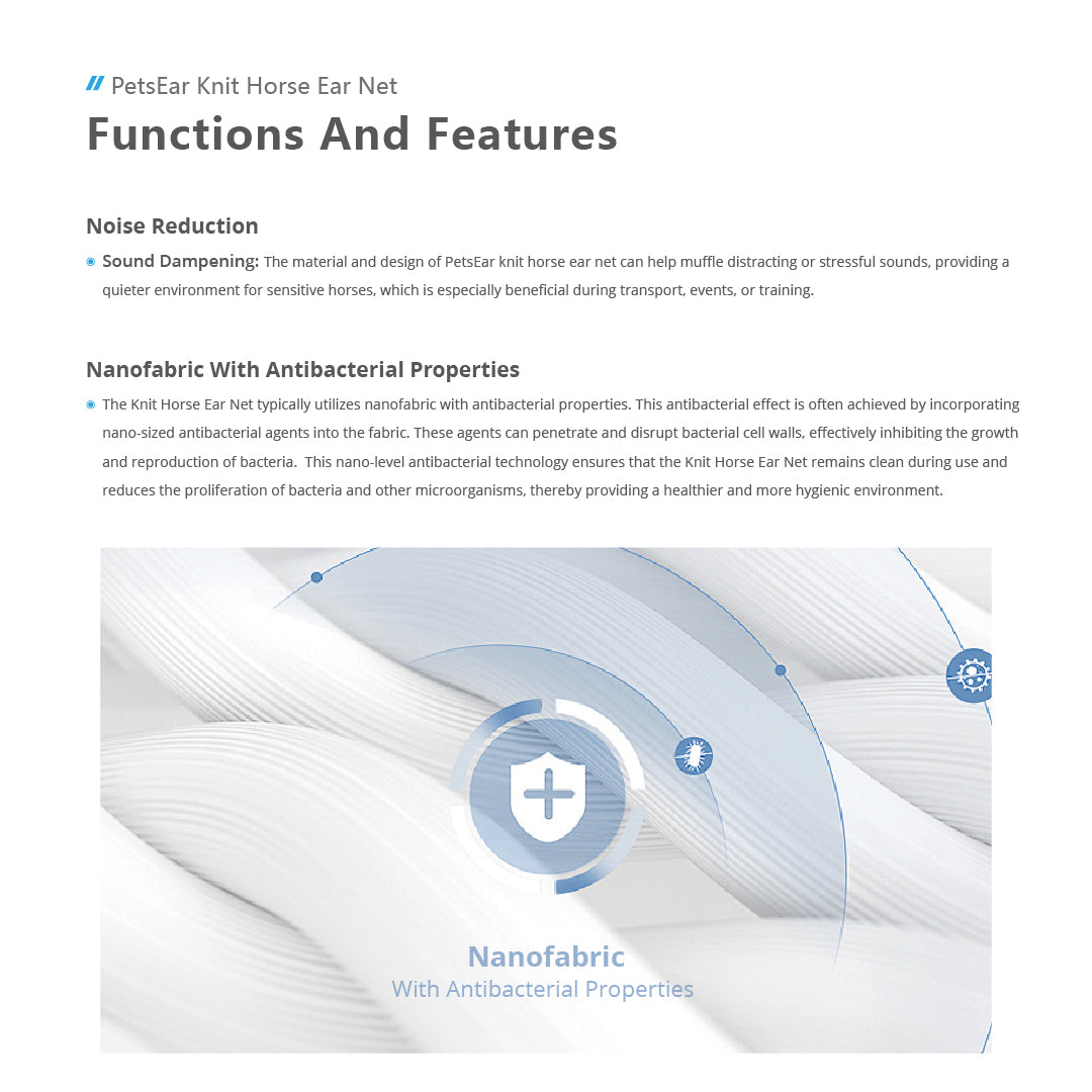 The functions and features of horse ear net