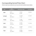 Load image into Gallery viewer, Size guide for pet ear muffs, showing measurement chart and recommended sizes to ensure a perfect fit
